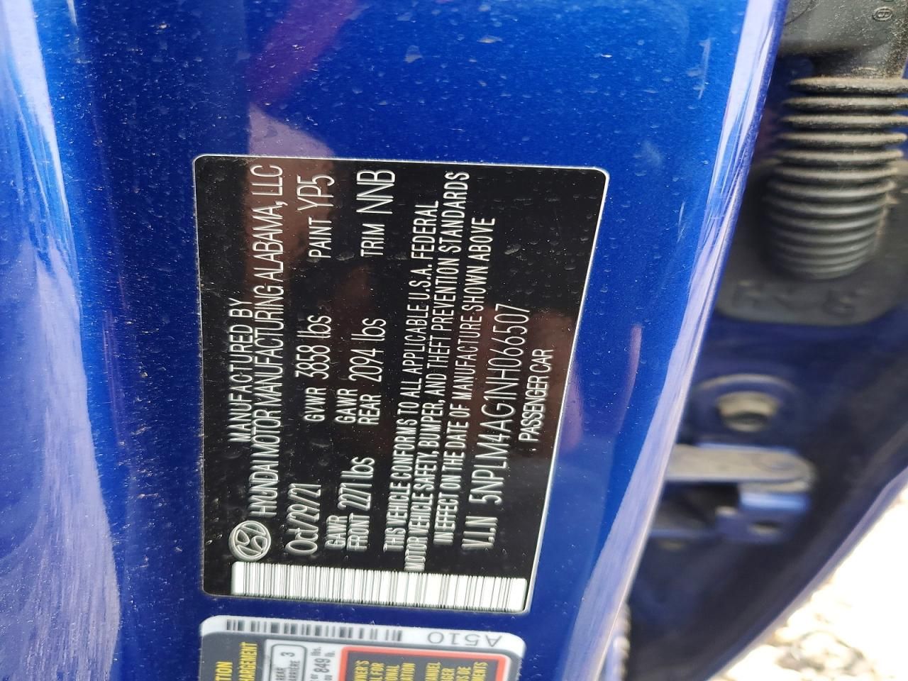 2022 Hyundai Elantra sel