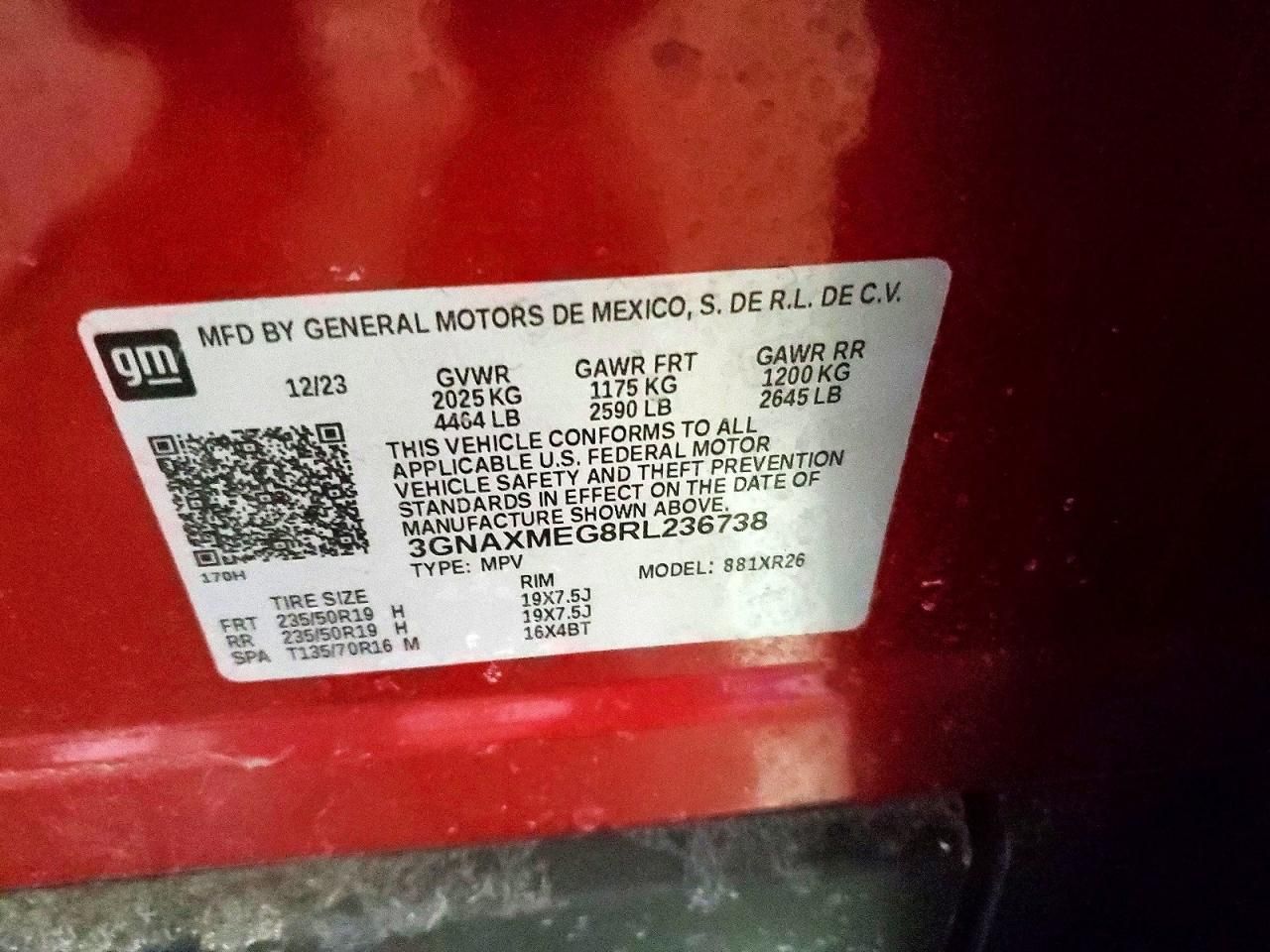 2024 Chevrolet Equinox rs