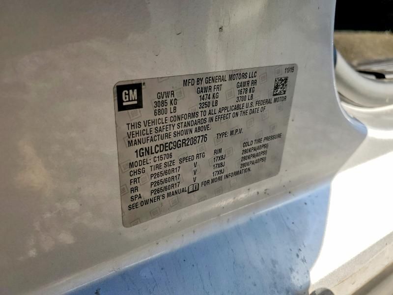 2016 Chevrolet Tahoe Police