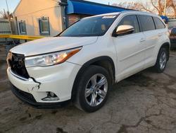 2016 Toyota Highlander Limited en venta en Wichita, KS