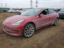 Tesla salvage cars for sale: 2020 Tesla Model 3
