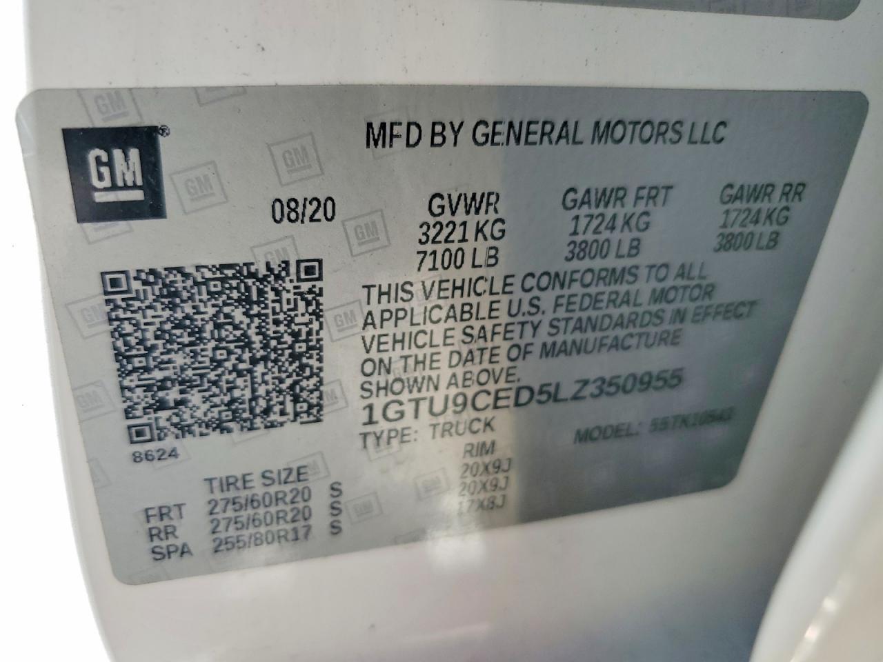 2020 GMC Sierra K1500 Elevation