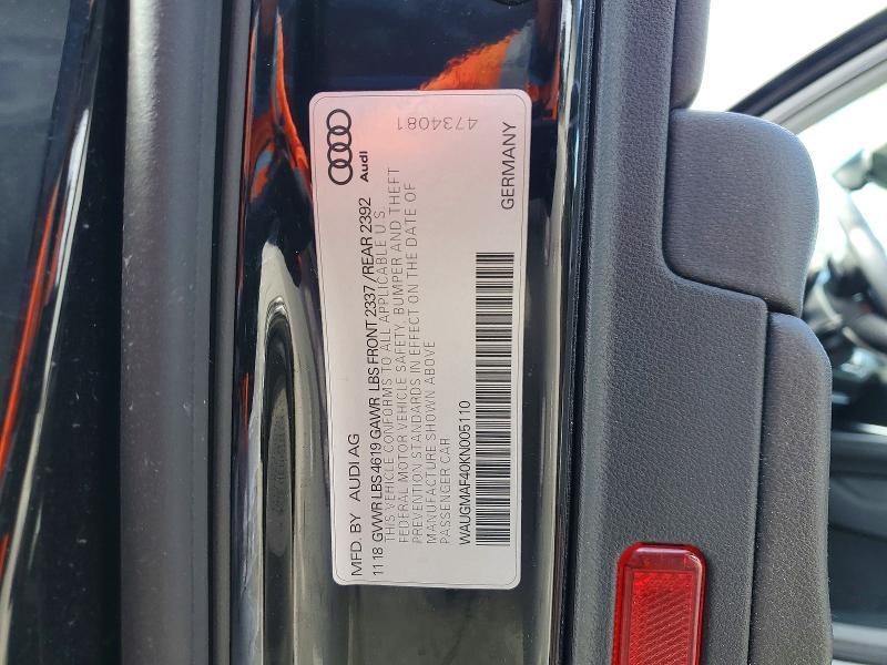 2019 Audi A4 Premium