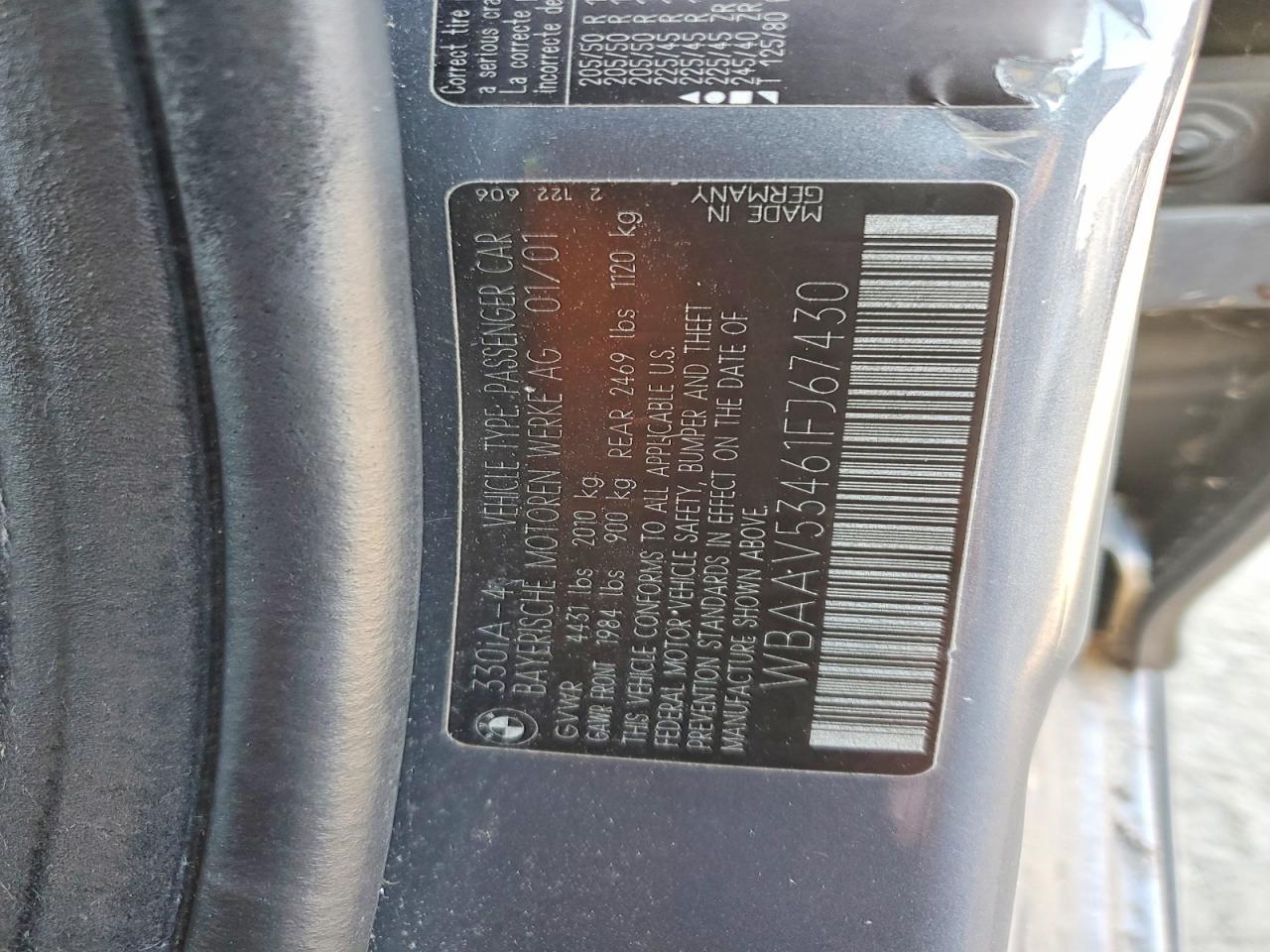 2001 BMW 330 i