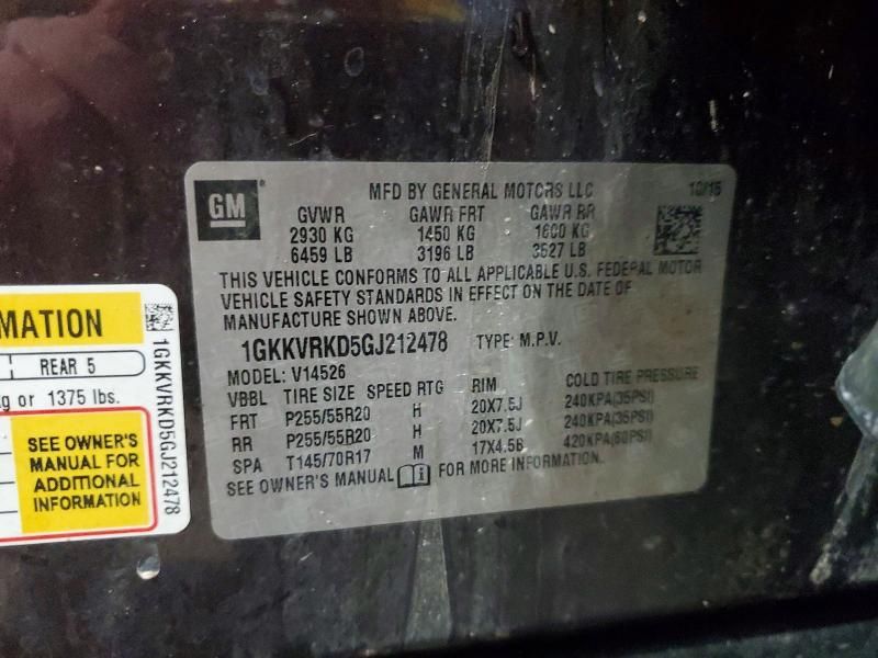 2016 GMC Acadia Slt-1