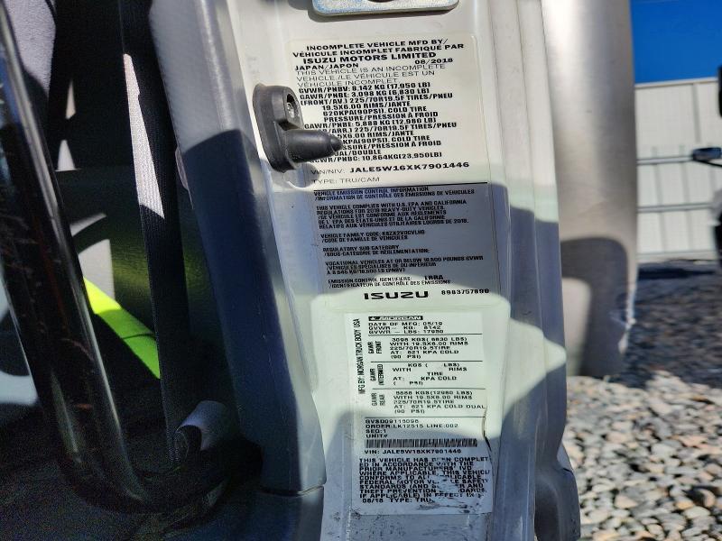 2019 Isuzu NQR BOX Truck