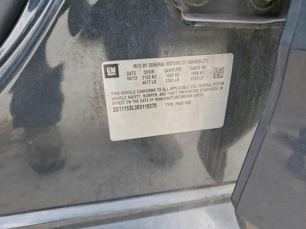 2014 Chevrolet Impala lt