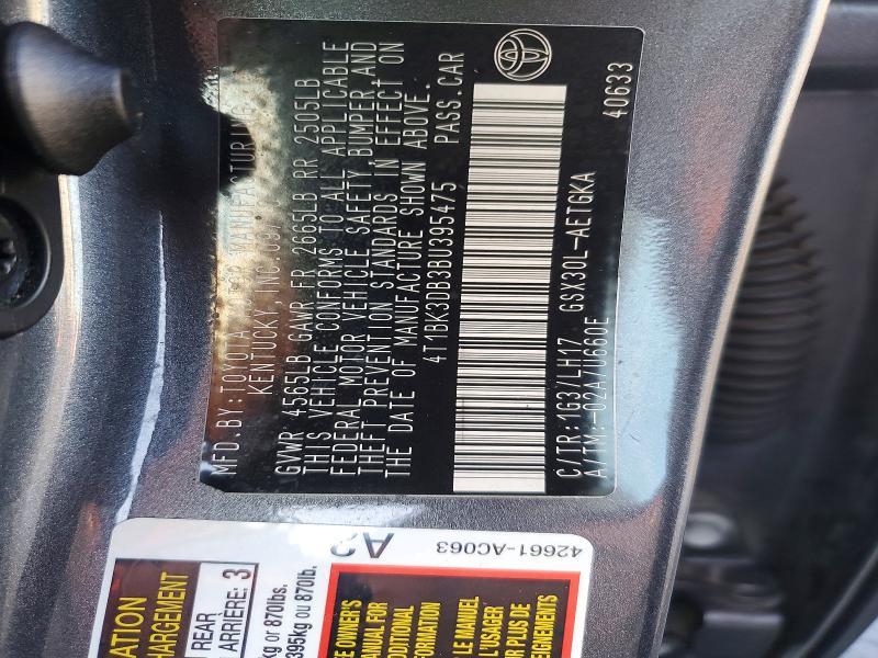 2011 Toyota Avalon Base