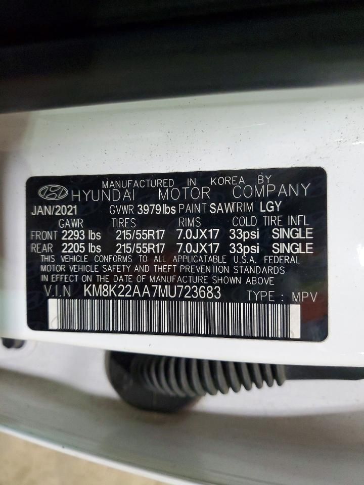 2021 Hyundai Kona sel