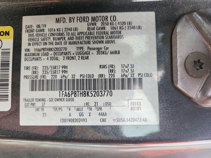 2019 Ford Mustang