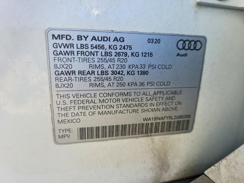 2020 Audi Q5 Premium Plus