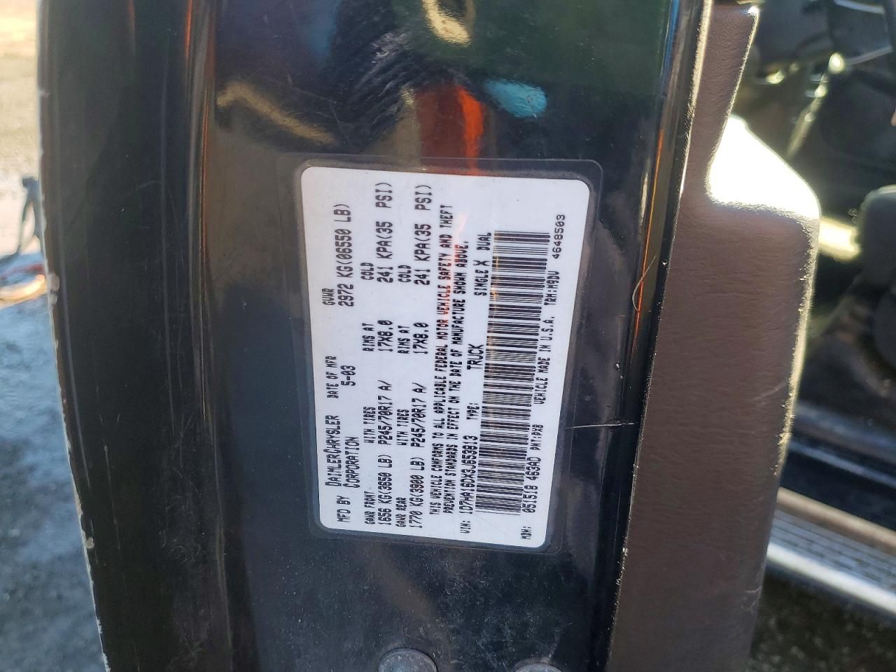 2003 Dodge Ram 1500 st