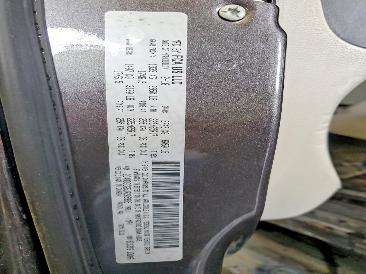 2018 Dodge Grand Caravan sxt