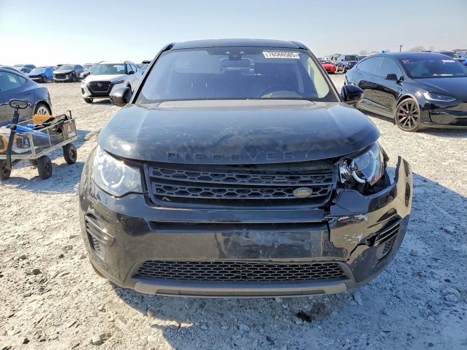 2018 Land Rover Discovery Sport se