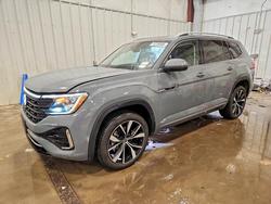 Volkswagen salvage cars for sale: 2025 Volkswagen Atlas sel Premium R-line