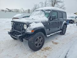 Jeep Wrangler salvage cars for sale: 2019 Jeep Wrangler Unlimited Sport