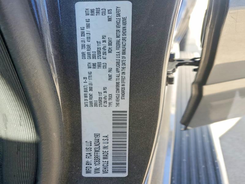 2020 Dodge Ram 1500 big Horn/lone Star