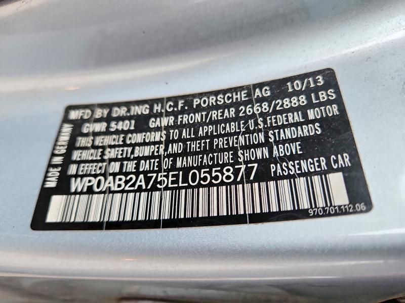 2014 Porsche Panamera s