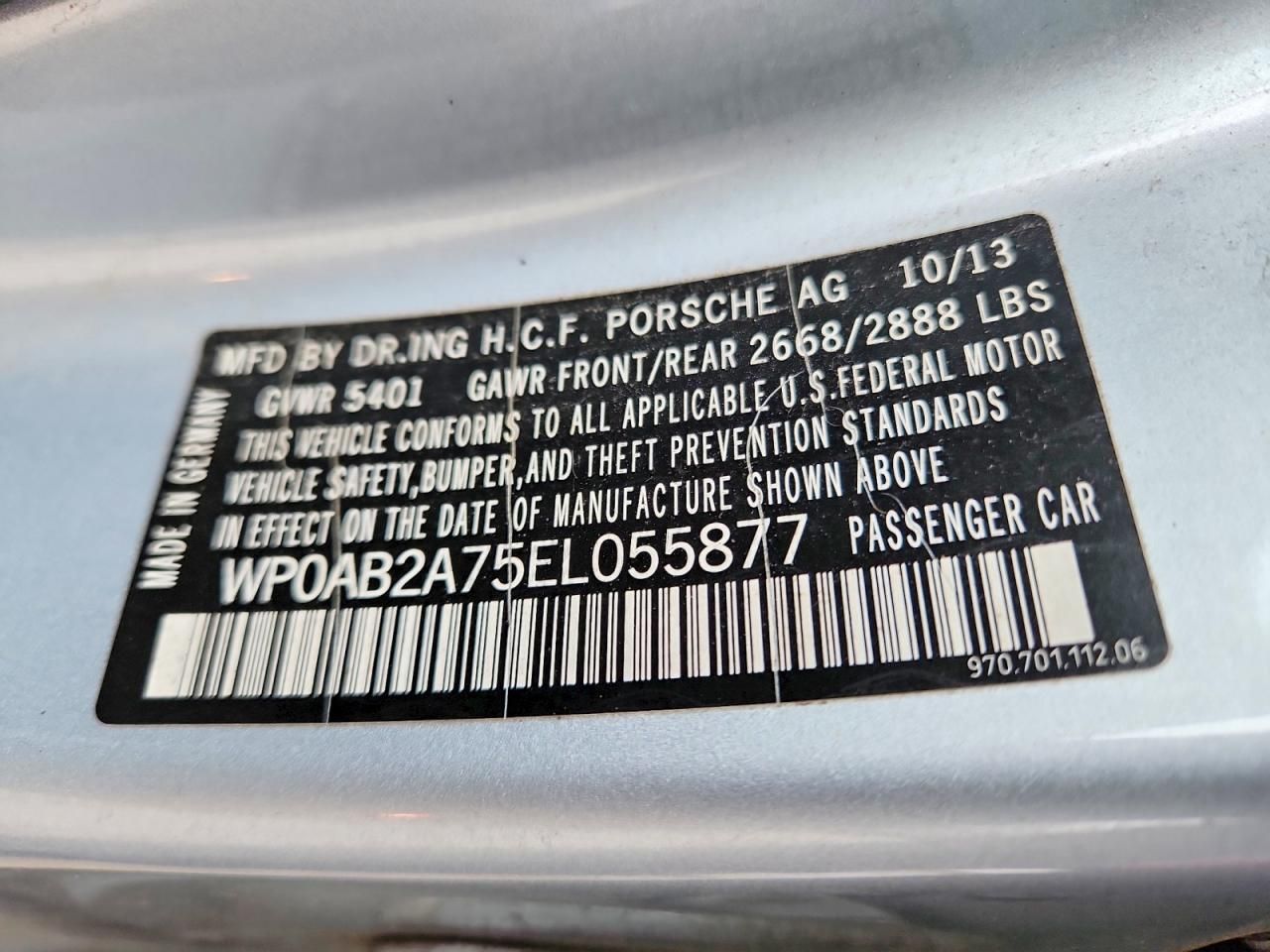 2014 Porsche Panamera s