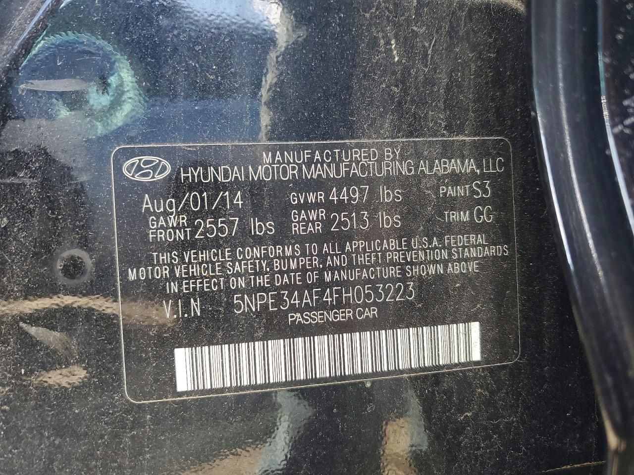 2015 Hyundai Sonata Sport