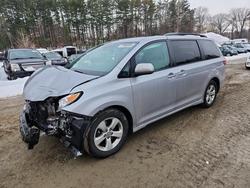 Toyota Sienna salvage cars for sale: 2018 Toyota Sienna le 8-passenger