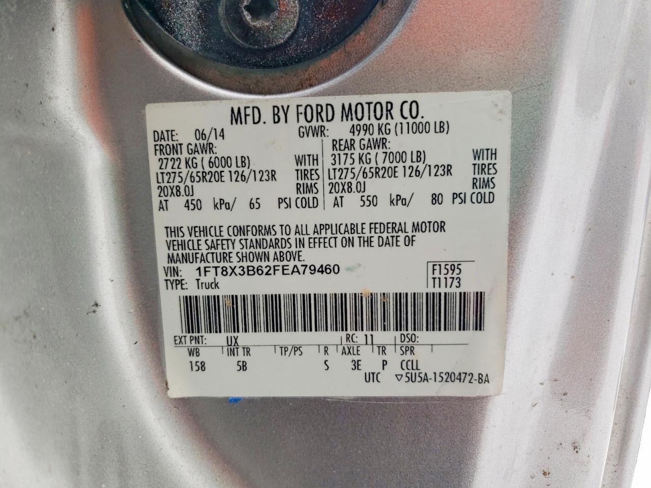 2015 Ford F350 Super Duty