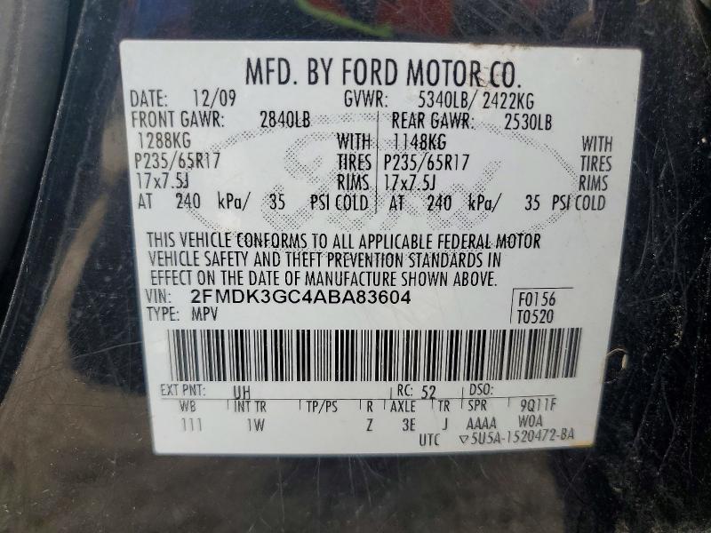 2010 Ford Edge se