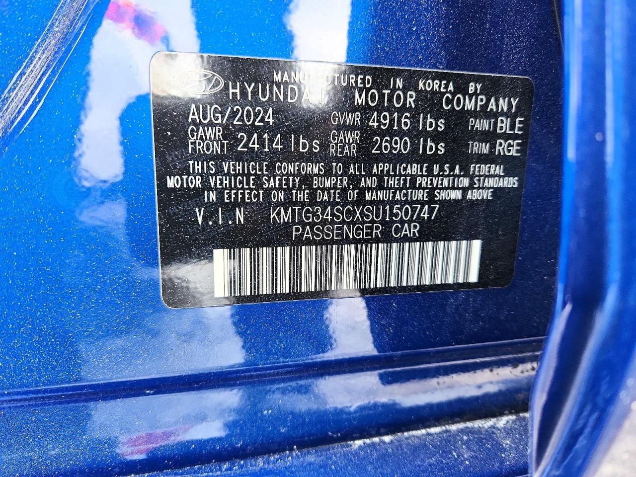 2025 Genesis G70 Base