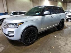 2014 Land Rover Range Rover hse en venta en Woodhaven, MI