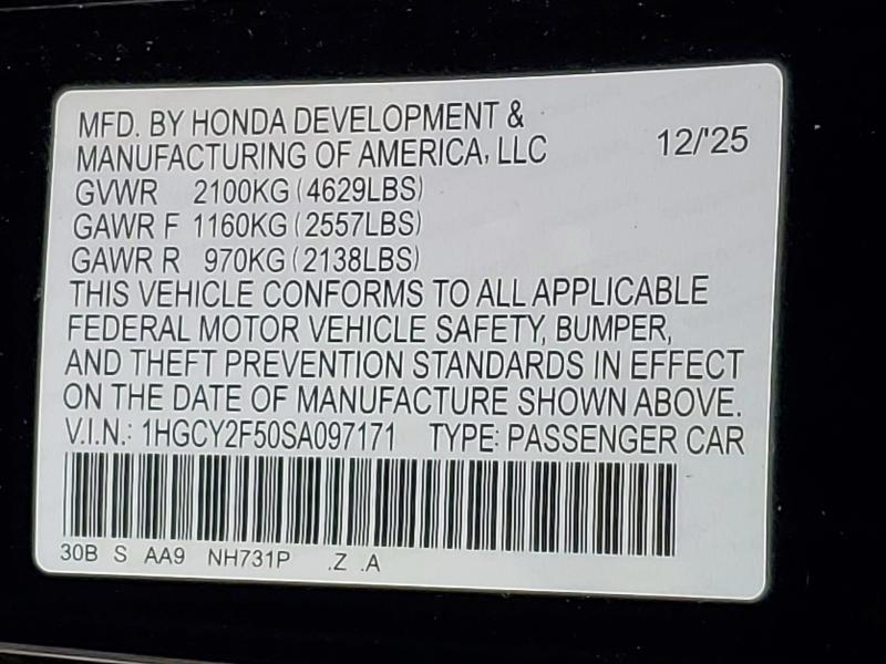 2025 Honda Accord Hybrid Sport