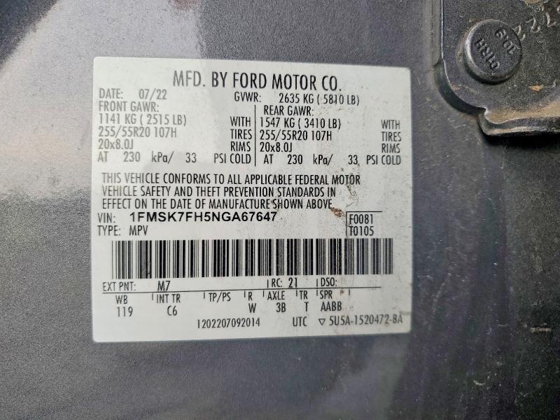 2022 Ford Explorer Limited