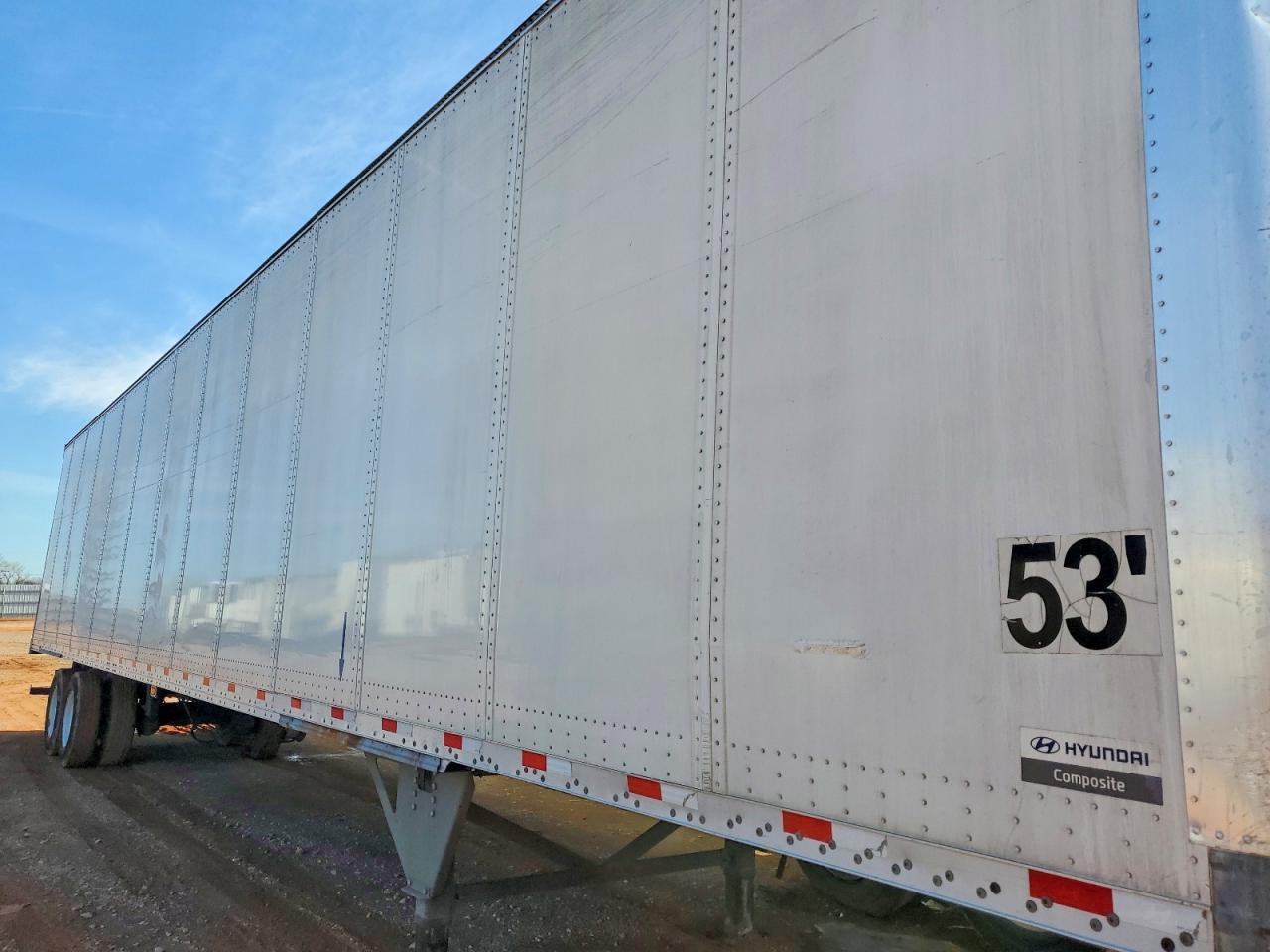 2016 Hyundai Translead VC2530152-AJS DRY Van Trailer