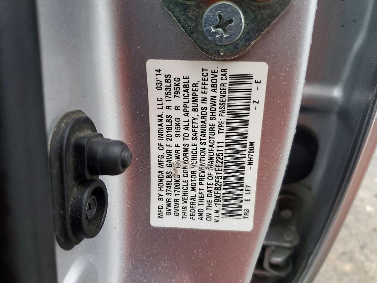 2014 Honda Civic lx