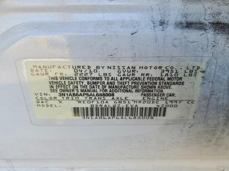 2010 Nissan Sentra 2.0