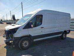 Salvage cars for sale from Copart Miami, FL: 2019 Ford Transit 150 Delivery Van