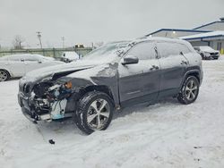 Salvage cars for sale from Copart Central Square, NY: 2020 Jeep Cherokee Limited