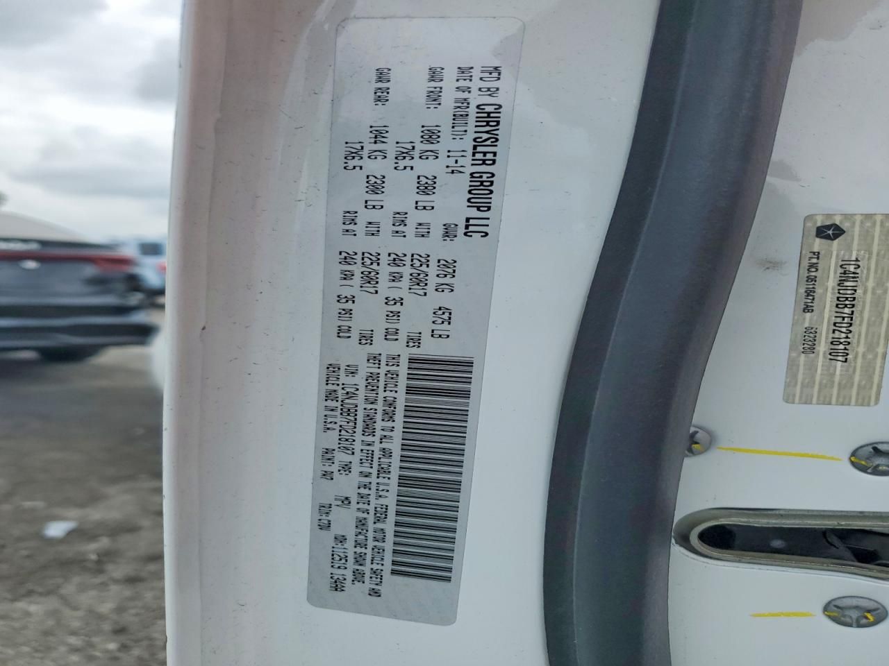 2015 Jeep Compass Sport