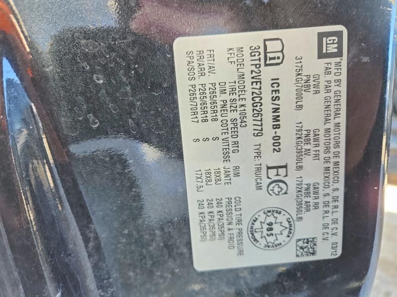 2012 GMC Sierra K1500 sle