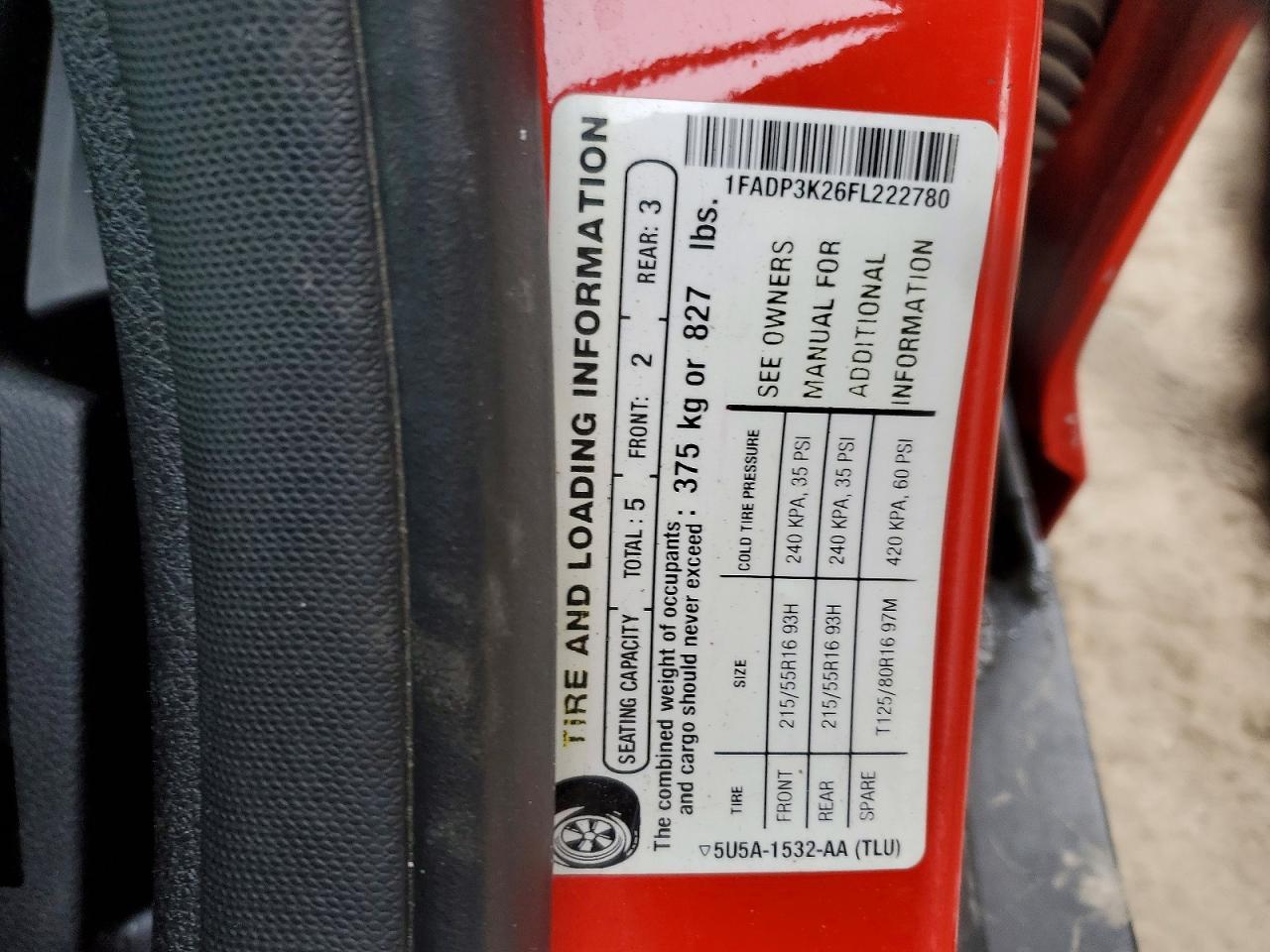 2015 Ford Focus se