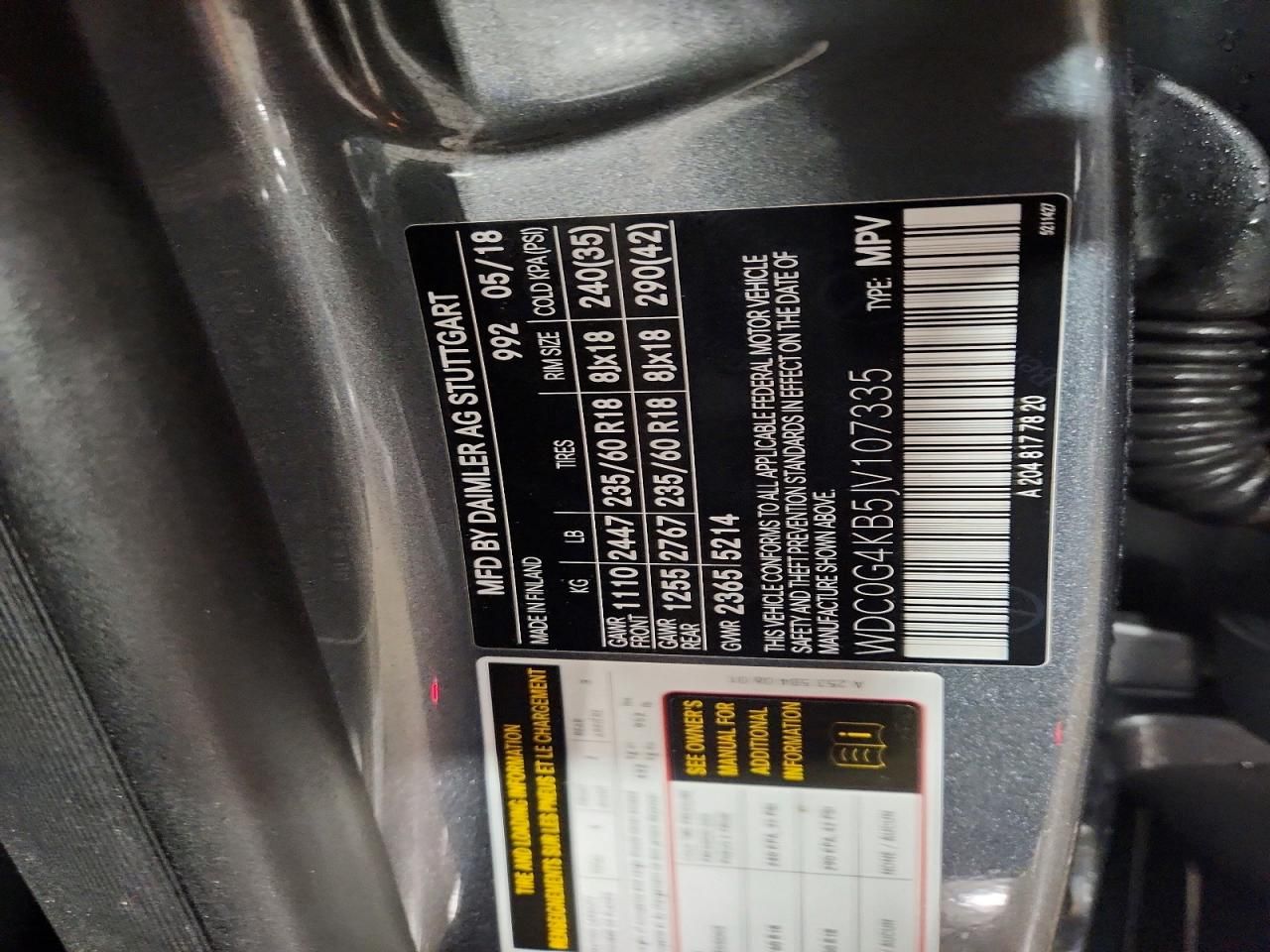 2018 Mercedes-Benz Glc 300 4matic