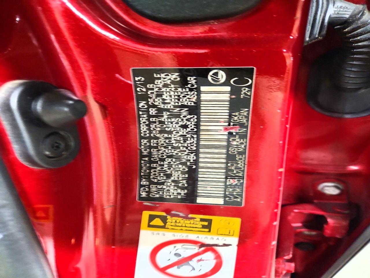 2014 Lexus Es 350 Base