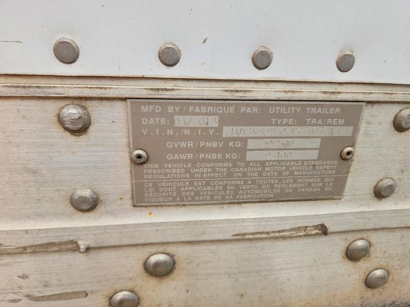 2014 Utility DRY Van Trailer-DRY Van Trailer