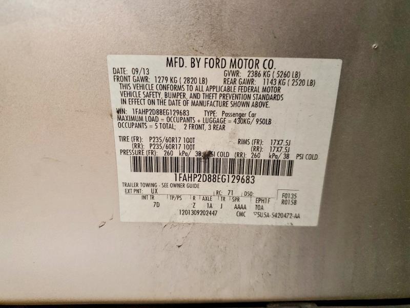 2014 Ford Taurus se