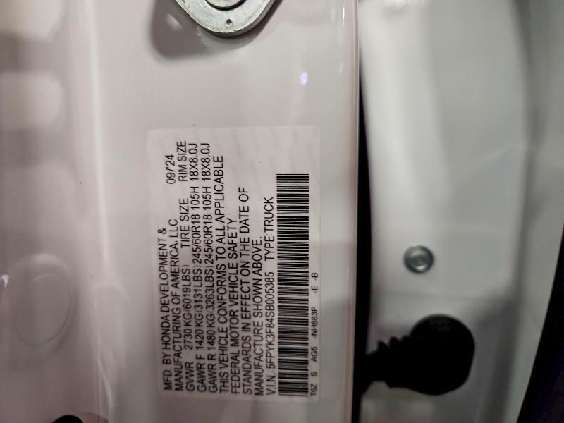 2025 Honda Ridgeline Black Edition