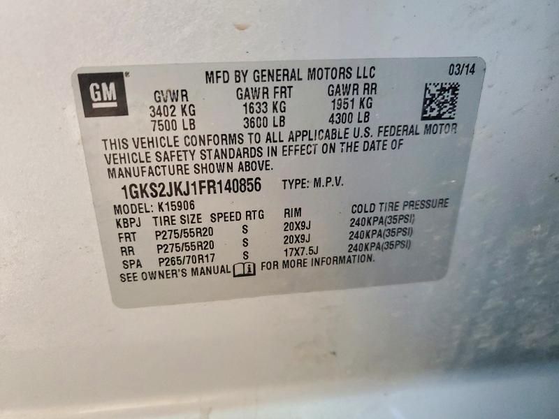 2015 GMC Yukon xl Denali