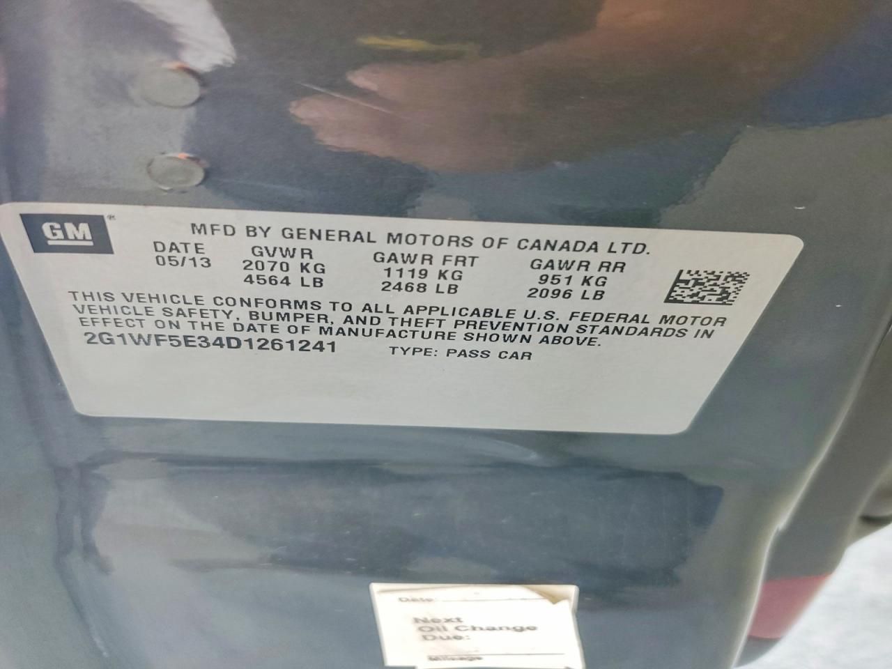 2013 Chevrolet Impala ls