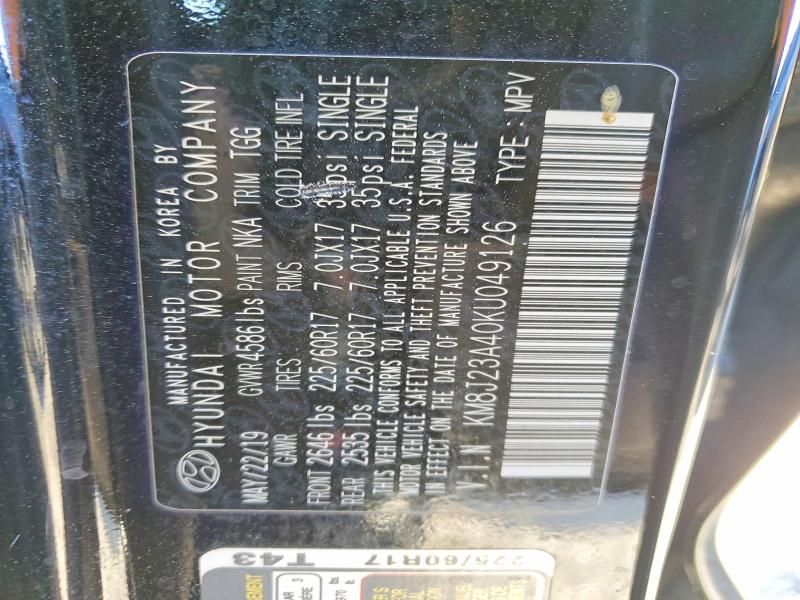 2019 Hyundai Tucson se