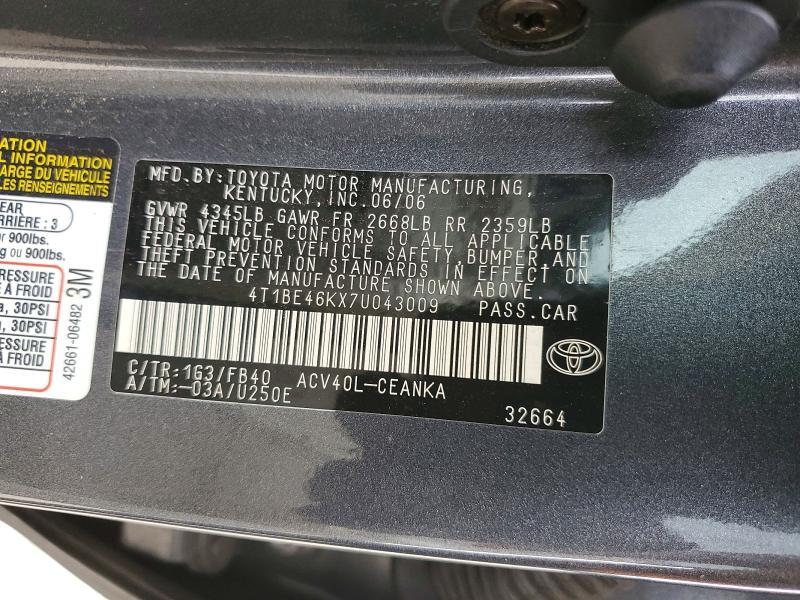 2007 Toyota Camry ce