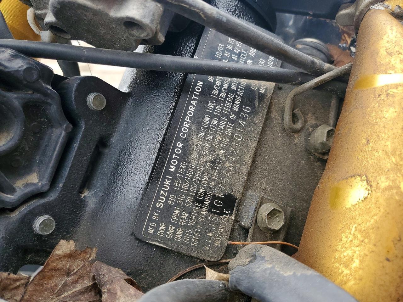 2004 Suzuki GSX-R1000