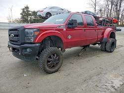 Salvage trucks for sale at Dunn, NC auction: 2016 Ford F350 Super Duty